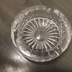Vintage Cut Glass Ashtray