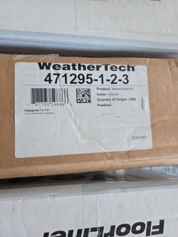 Weathertech Mats Still in The Box 2018–2024 Ford Expedition Max and Lincoln Navigator L