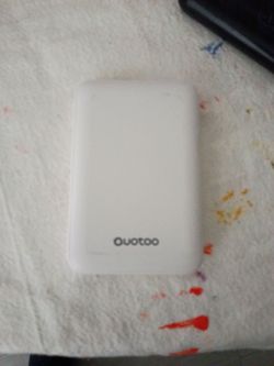 Ouotoo Portable Power Bank White