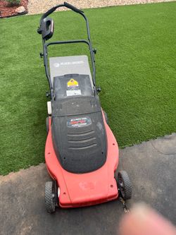 Needs Repair or for Part - Black & Decker Lawn Hog electric walk-behind lawn mower