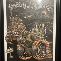 Qotsa queens of the Stone Age concert poster