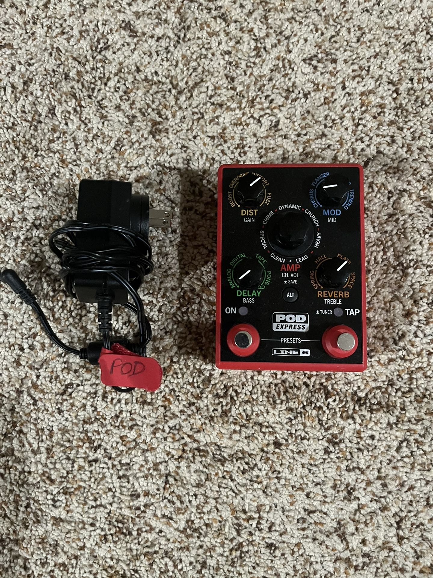 Line 6 POD Express Guitar Pedal