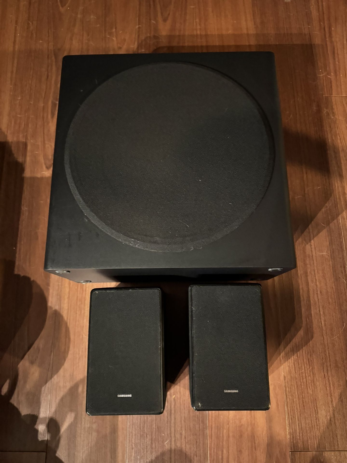 Samsung Q950A Rear Speakers and Subwoofer