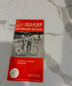 Vintage Le tour race bike