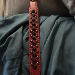 Red Stud Collar