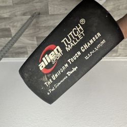 Alien Sport Touch Mallet Uniform Touch Chamber Steel Shaft Putter RH 35.5”