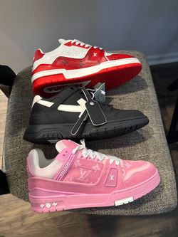 Premium Designer Sneaker Bundle (3 Pairs) - Size 42 / US 9 - Brand New