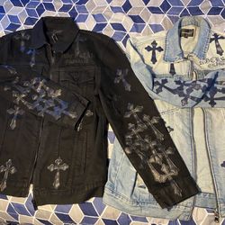 2 Vintage Rockstar Official Denim Jackets(No Longer On their site)