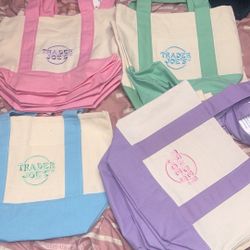 Trader Joe’s Pastel Totes 