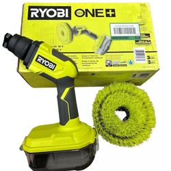 RYOBI 18-Volt  Cordless Power Scrubber (Tool Only) P4510 NEW/OPEN BOX