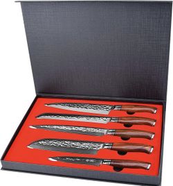YARENH Chef Knife Set Without Block, 5 Piece