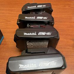 Makita new 2ah battery $50 each one
