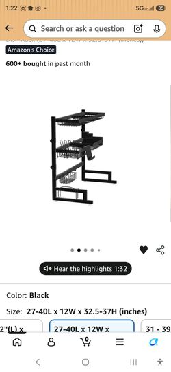 2 tier dish organizer