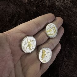 These are limited edition Silver and gold coins