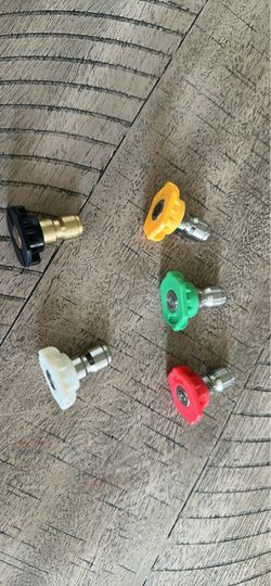 Pressure washer 5 piece nozzle kit only asking $18 (financing available)