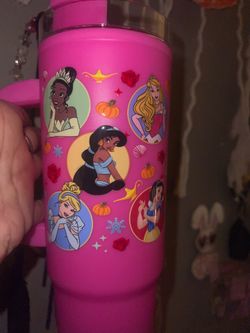 Disney princess tumbler $7