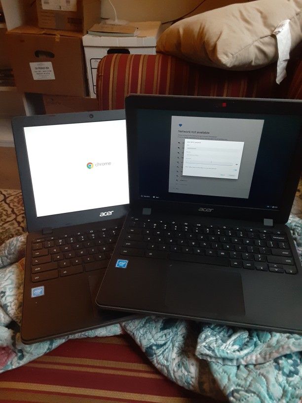 2 brand New Acer Chromebooks
