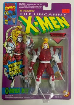 The Uncanny X-MEN Omega Red The Evil Mutants Toy Biz 1993 MOC New On Card Sealed