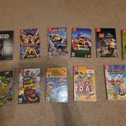 Nintendo Switch Games  Lego Mario Yoshi Star Wars DC Jurassic World 