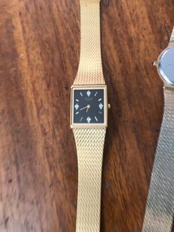 Vintage Bulova  watch gold tone