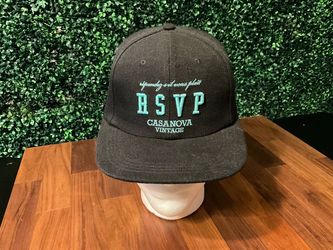 RSVP Gallery x Casanova Vintage x AGOLDE 15th Anniversary Cap - Black - OS