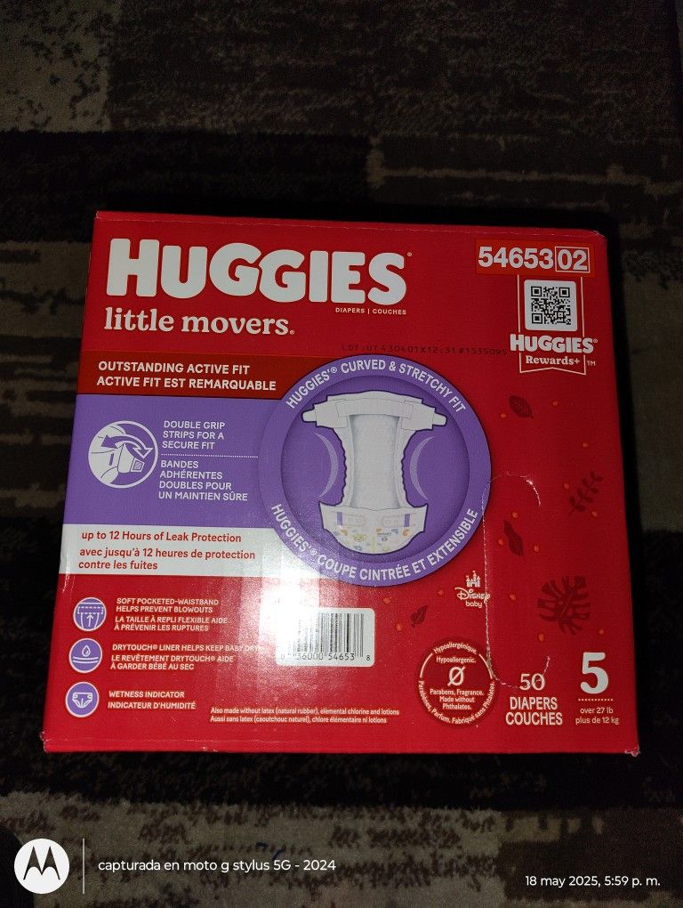 50 Diapers. (5)