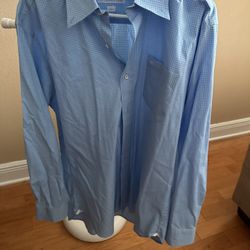 Men’s Large Southern Tide Baby Blue Button Down Shirt