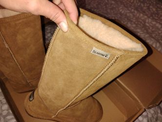 Size 9 Bearpaw Tan Boots Brand New 