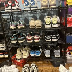 Jordan’s, Nikes, Adidas For Sale 