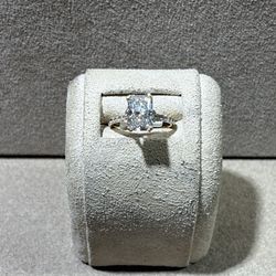 Gold Lab Grown Engagement Ring
