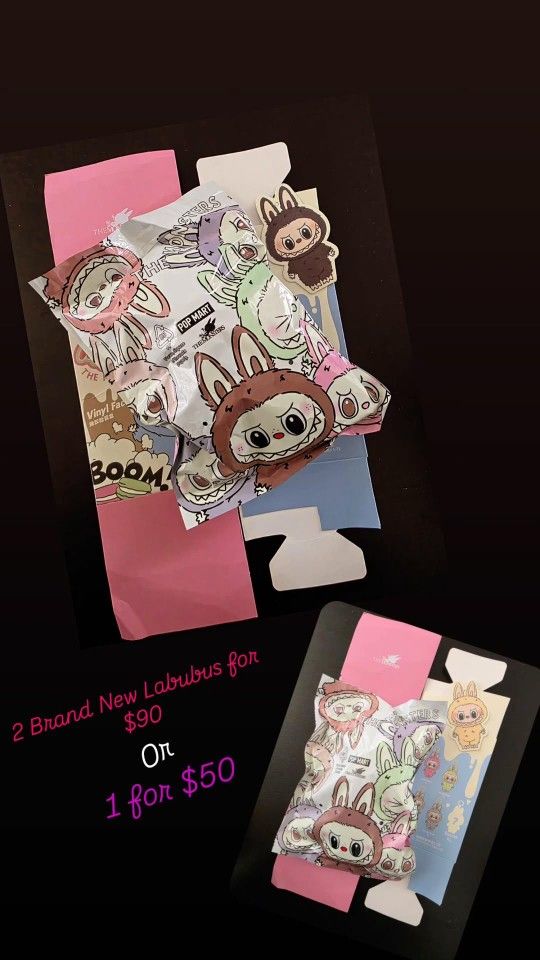 NEW THE MONSTERS LABUBU Dolls