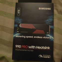 Samsung 4tb M.2 990 PRO SSD