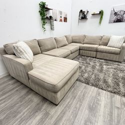 Cream Sectional Couch - Free Delivery 