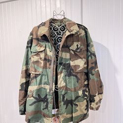 Military Jaquet Themed Camo Jacket S/ s regular 