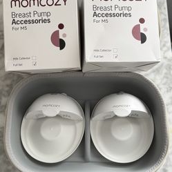 MOMCOZY M5 Hands-Free Wearable Electric Brest Pump Set
