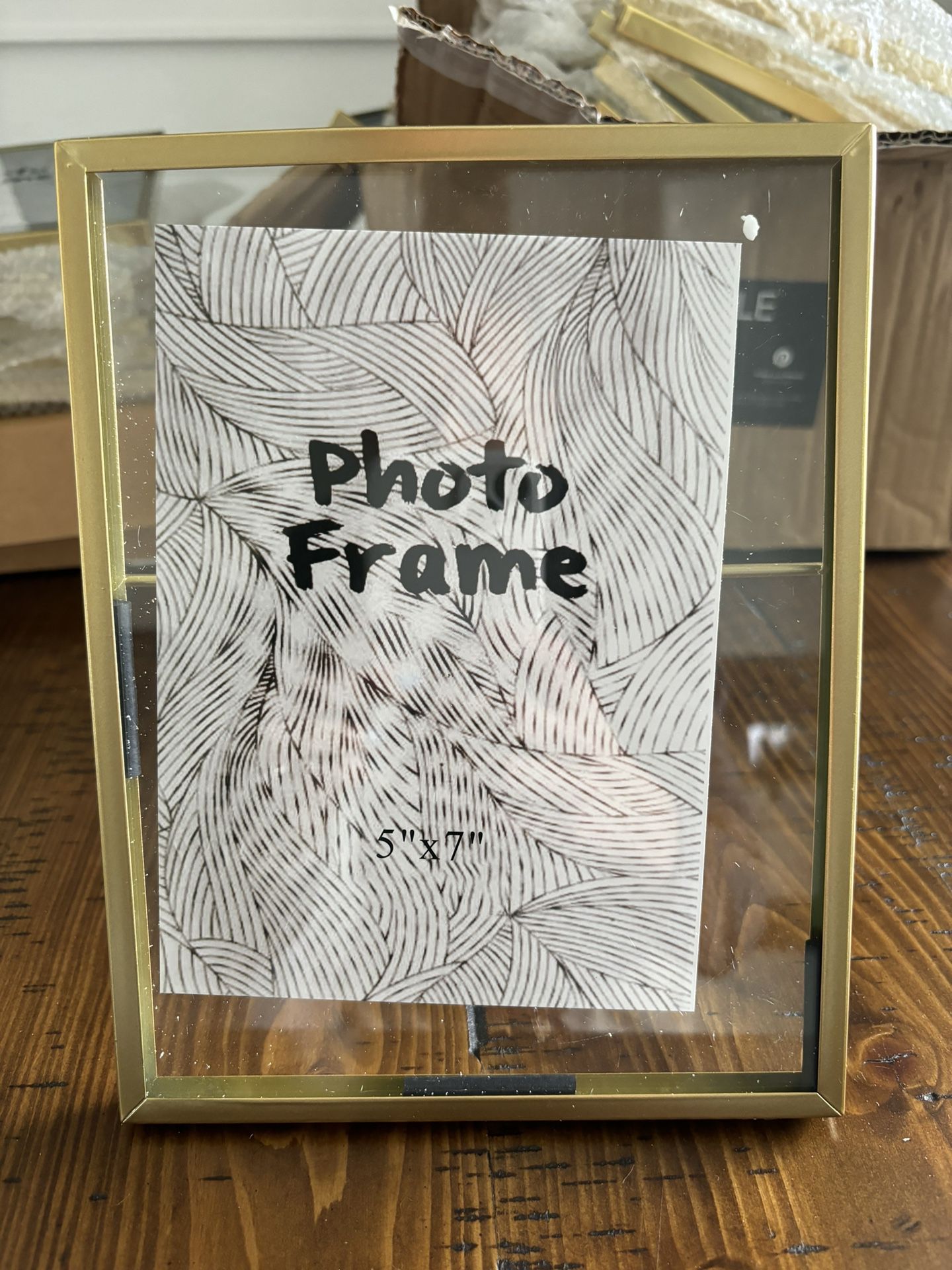 Gold Picture Frames (24 Count)