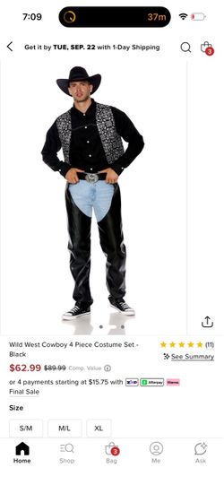 Cowboy Halloween costume
