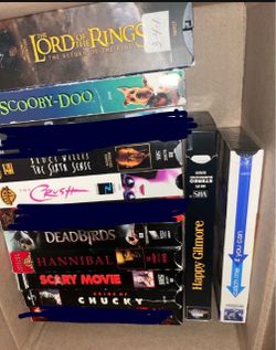 VHS $5 each or all for $40