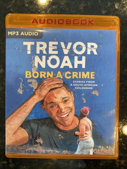 Trevor Noah Born A Crime Audiobook CD