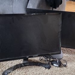 FREE - 2 - 24" Computer Monitors