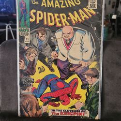 Marvel Amazing Spider Man 51 comic 2nd Kingpin  lower grade