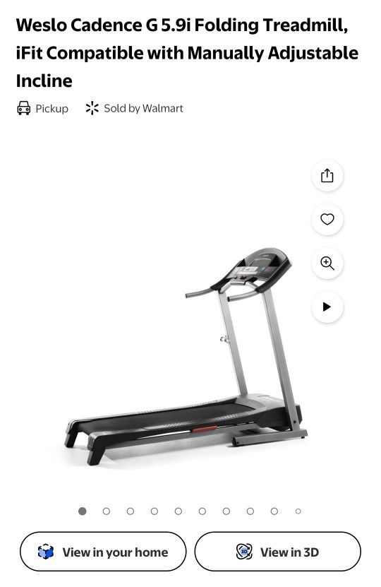 Exercise Machines Weslo Cadence Treadmill G Series Weslo Cadence G