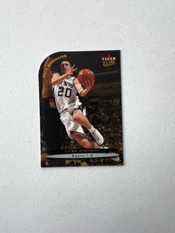 Manu Ginobili Gold Medallion Mint