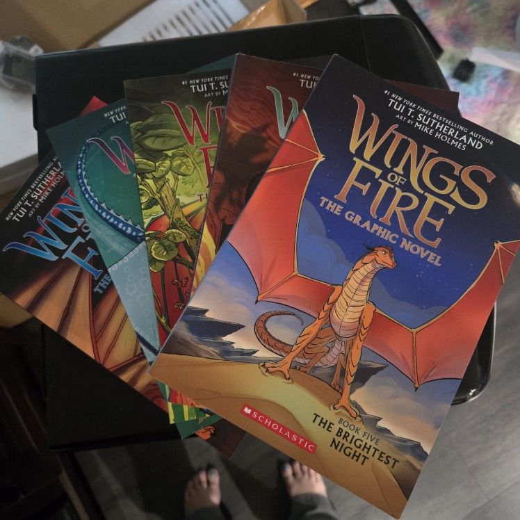 Wings Of Fire Graphic Novels 1-5