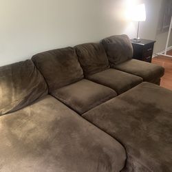 Jackson furniture couch with Chase and ottoman