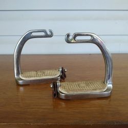 Shires Weighted Fillis Peacock Stirrups,  4.5"