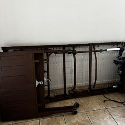 Hospital Bed And Wheelchair 