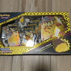 Pokémon Crown Zenith Pichachu Vmax Premium Collection 