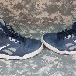 Reebok Mens Royal Blue Basketball Shoes Sneakers Size 12