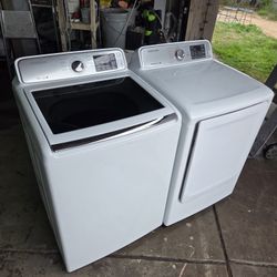 Samsung Washer And Electric Dryer Large Capacity 